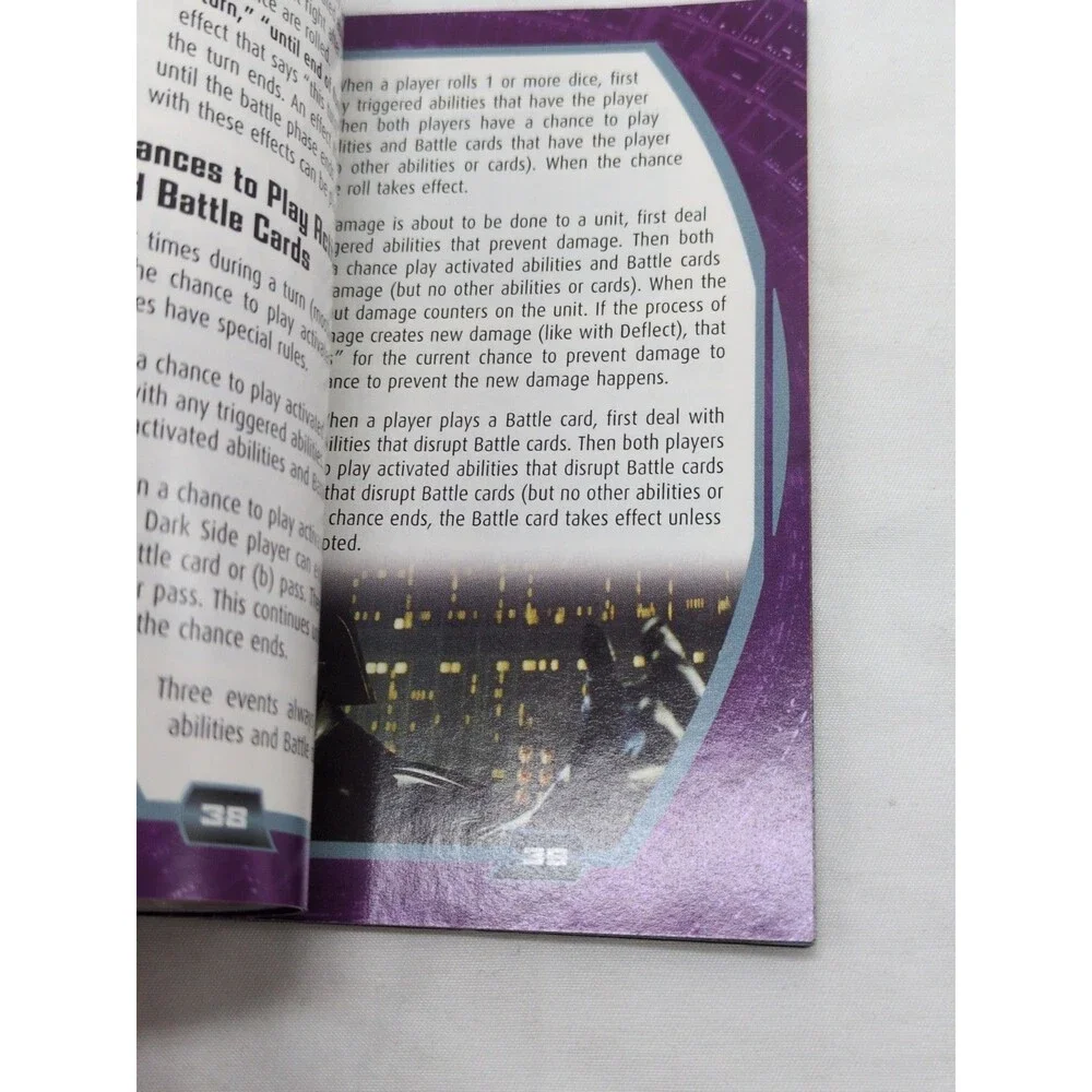 Star Wars Trading Card Game Rulebook WOTC